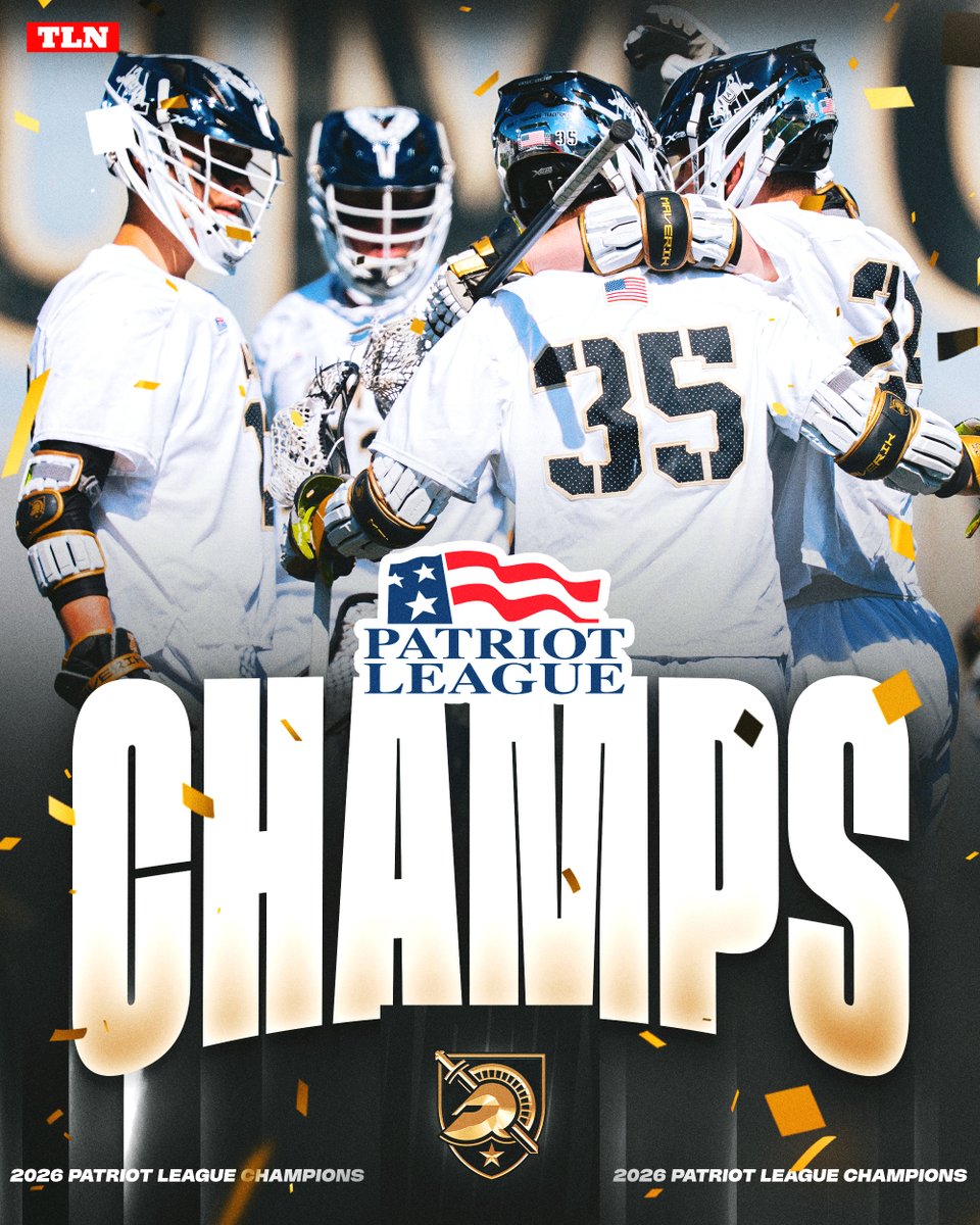 ARMY TAKES THE PATRIOT LEAGUE TITLE ⚔️🏆