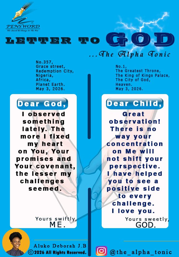 deborah_aluko's tweet image. Gainful Gaze! ✅ 
So Effective. 💯

Wishing you a fruitful week of friendly wellness.

#SeeTheGood #PositiveMindset #Romans828 #ChooseJoy #GrowthThroughPain #HopeInChrist  #FromPainToPurpose #LatterGlory
#wellnessworld #happysunday #Pensword✍🏽 #alphatonic💯 #LettertoGod🔥