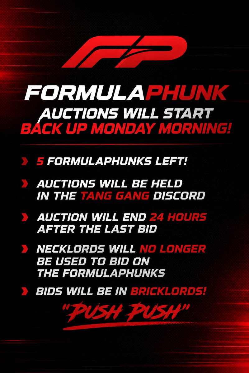 FormulaPhunks tweet media