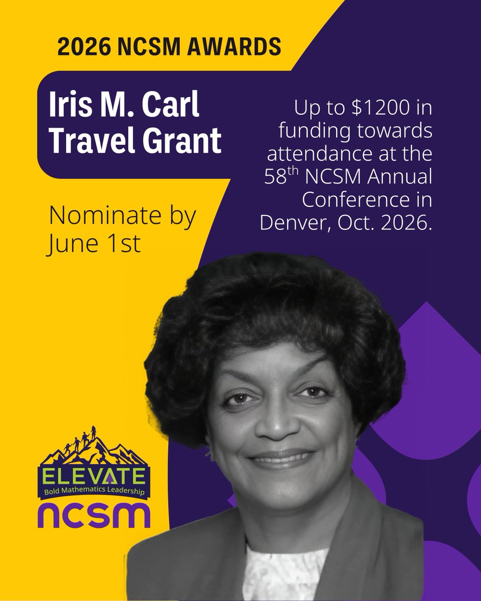 NCSM: Leadership in Mathematics Education tweet media