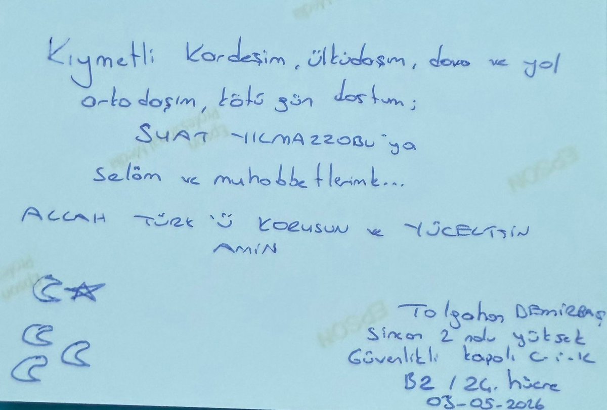 Suat YILMAZZOBU tweet media