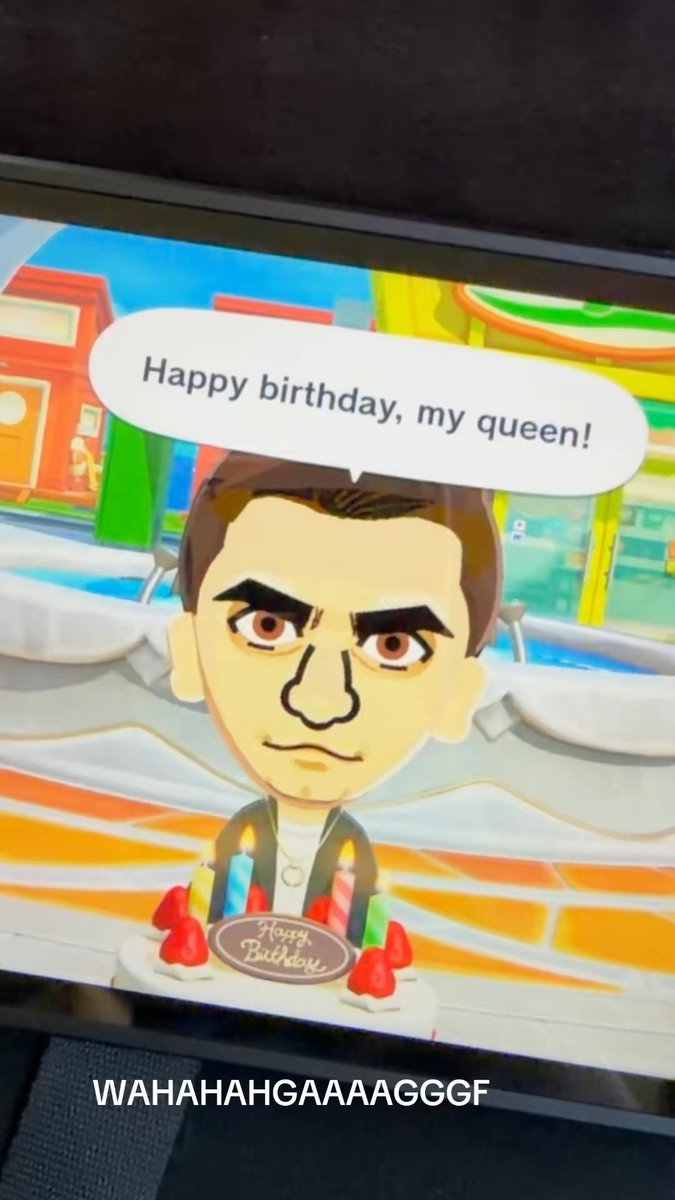 SEGASONICDRVEIN's tweet image. here’s more mii chrissy content since yall really liked him 😭