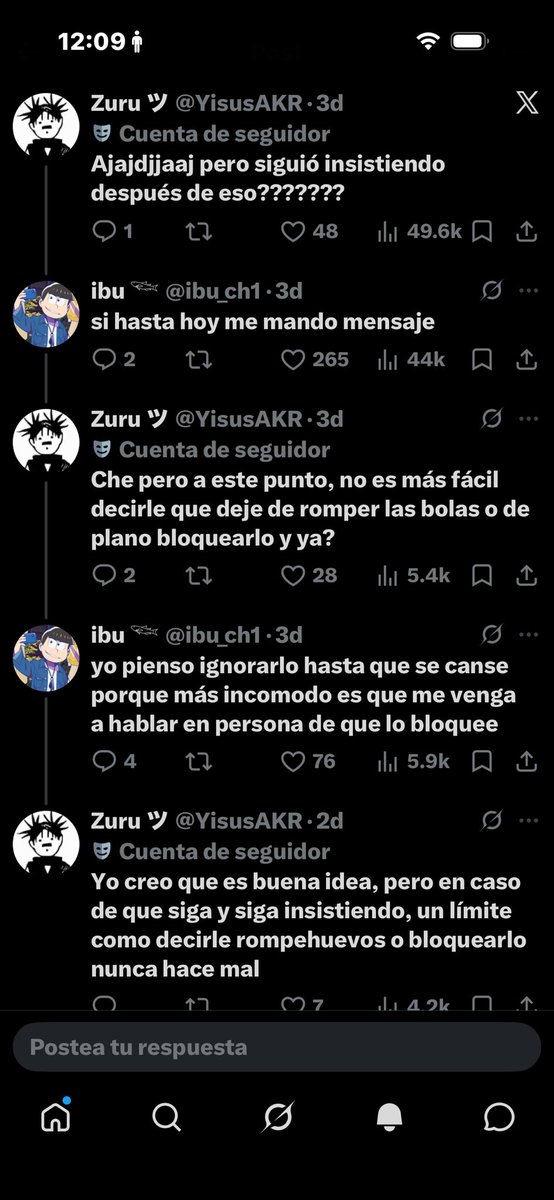 Mrcat020824's tweet photo. @543cuad @Jack_Murdock616 Like acosador e insistente https://t.co/iMZ30qhFV5
