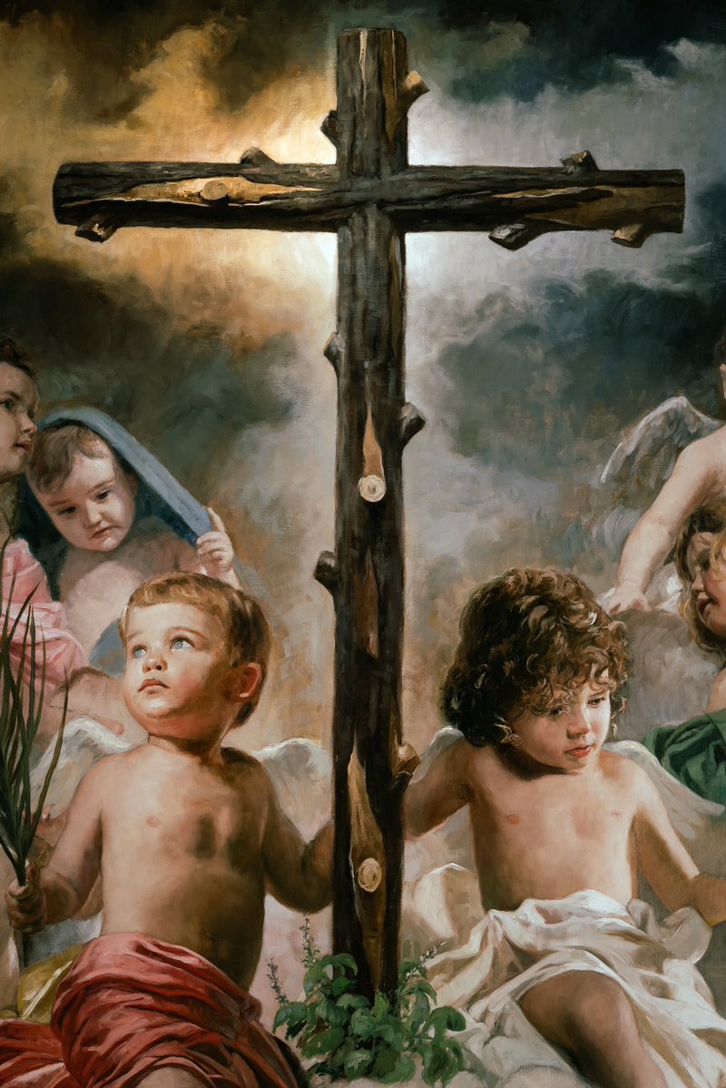 FeEspana's tweet image. Oración colecta:

Oh, #Dios, que para salvar al género humano has querido que tu Unigénito soportara la #Cruz. Concede, a quienes hemos conocido en la tierra este misterio, alcanzar en el cielo los premios de su redención.
Por Jesucristo nuestro Señor. Amén.