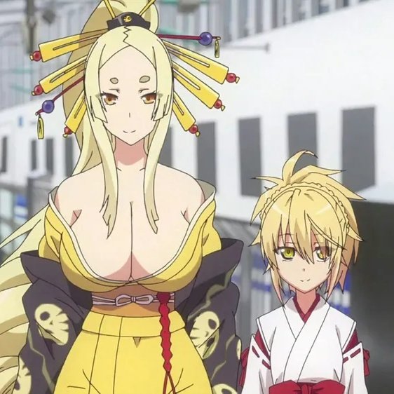 Exruyn's tweet photo. @Andy_el_solito @Dementhetv A Issei lo andaban cuestionando por andar pegado a Kunou que si es una niña, pero el Güey nomas andaba ayudando cuando secuestraron a su madre, encariñandose ambos.

Hablando de ello, con razón se ofendió, andaba fantaseando durante todo Kyoto con la mamá soltera de Yasaka XD. https://t.co/bX35fbA1J9