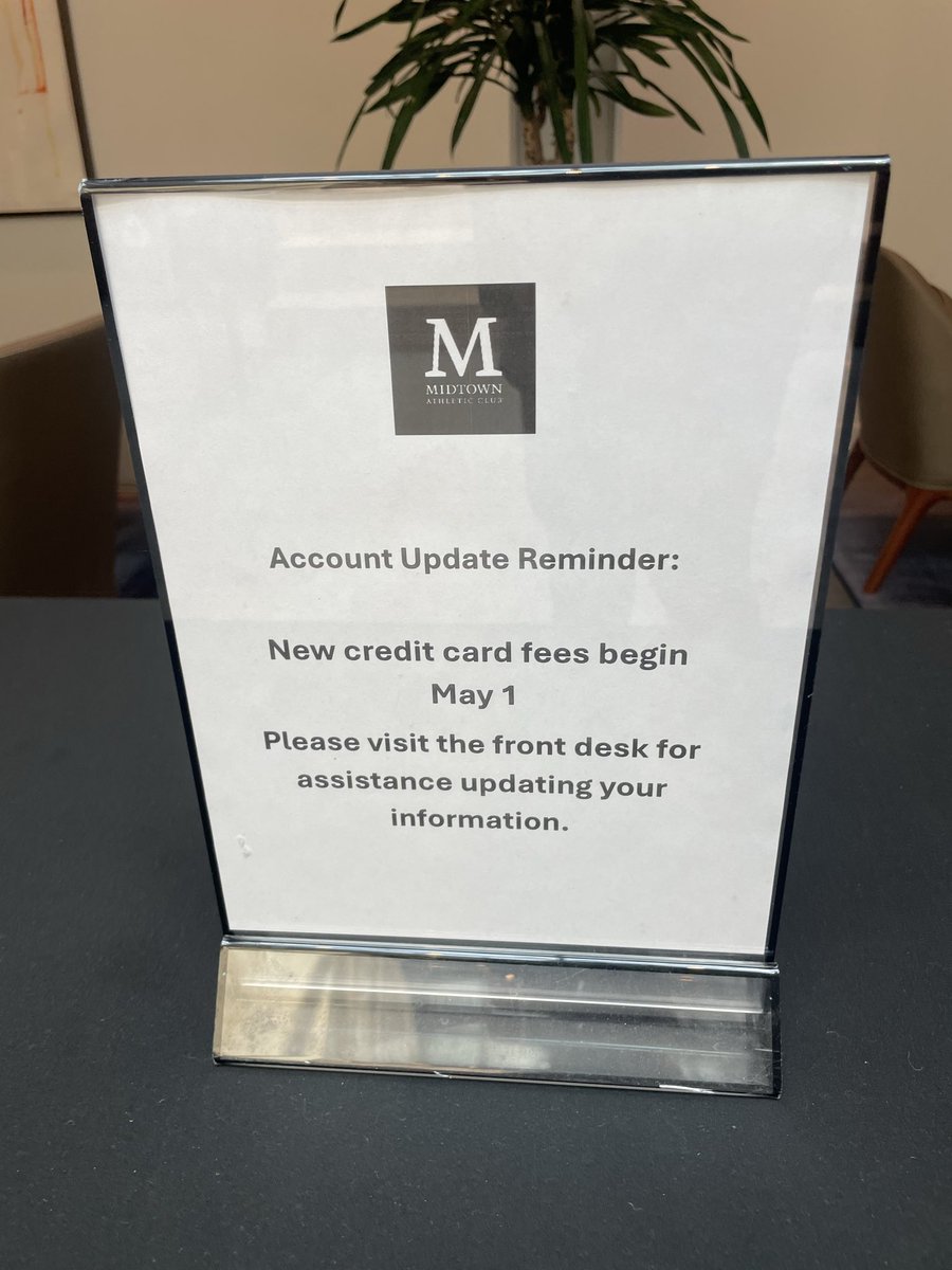thebitcoinyogi's tweet image. Need to get my gym accepting #bitcoin. 

They’re now passing along credit card processing fees to members…

More of this bs and #bitcoin #lightning adoption will need to come sooner rather than later ⚡️