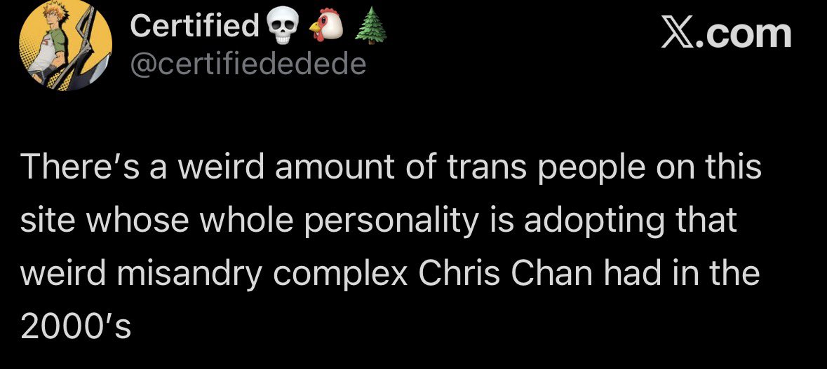Certified💀🐔🌲 tweet media