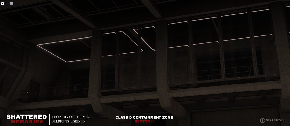 NerathisVeil's tweet image. Class - D Containment Zone, Catwalk Bridge.

#roblox #architecture #devsofroblox #robloxstudio