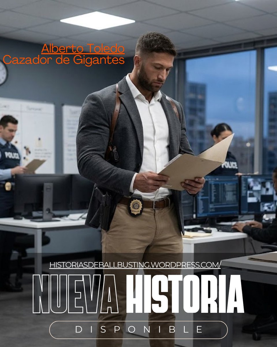hdballbusting's tweet photo. FerchoMX, nuestro colaborador, trae una historia de detectives y violadores seriales.
Cazador de Gigantes. Un detective de 45 años busca a un violador que somete a hombres grandes. ¿Llegará a tiempo? 👇 
https://t.co/PXL8zYgWb0 https://t.co/F3tXCRaquV