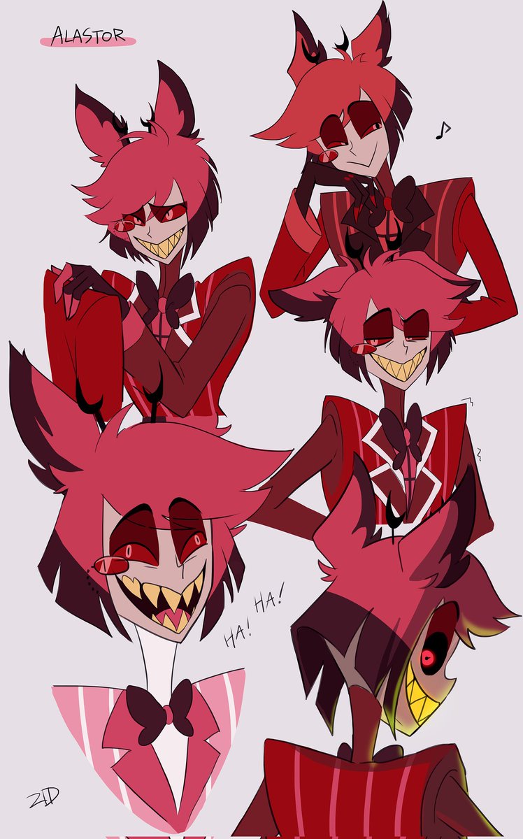 mongmu__'s tweet photo. #HazbinHotel #Alastor https://t.co/HdgfgghVOk