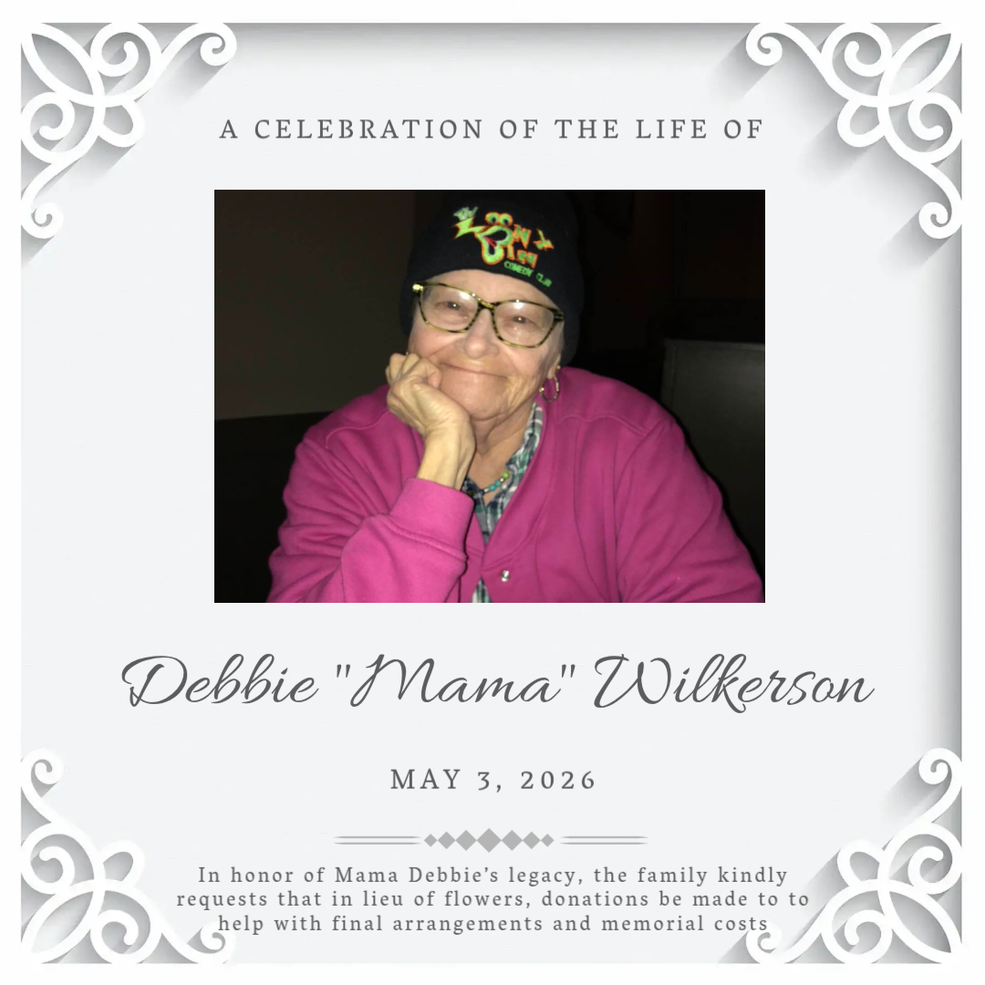 Tonight, our comedy family comes together to honor one of our own.  Please join usas we celebrate the life, laughter, and legacy of the woman who was truly the heart of this club, Debbie "Mama" Wilkerson.

🕗 Visitation: 5:00 PM
🕕 Celebration of Life: 6:00 PM