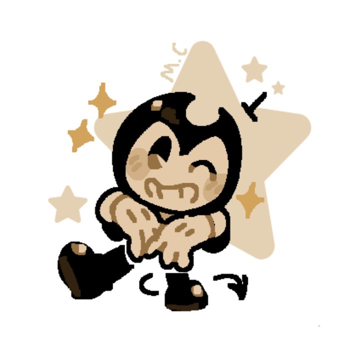 Myafka_chok's tweet photo. CUTE STAR #bendy #batim https://t.co/ltu1f6HKnv