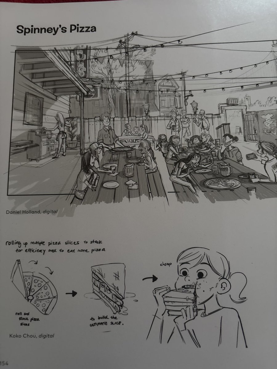 Bell1211944's tweet image. Inside Out 2_Artbook #pixar #disney #characterdesign #artbook