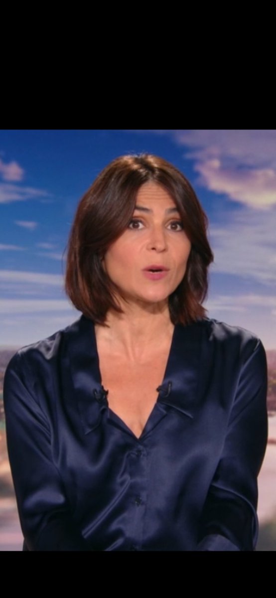 chemsier's tweet photo. Sonia Chironi - 03.05.2026

Le charme et la beauté de @SoniaChiro ce soir à la présentation du #20h sur #France2 
Merveilleuse journaliste!
😍

#chemisier #blouse #satin #soie https://t.co/AvvsQHHjl8