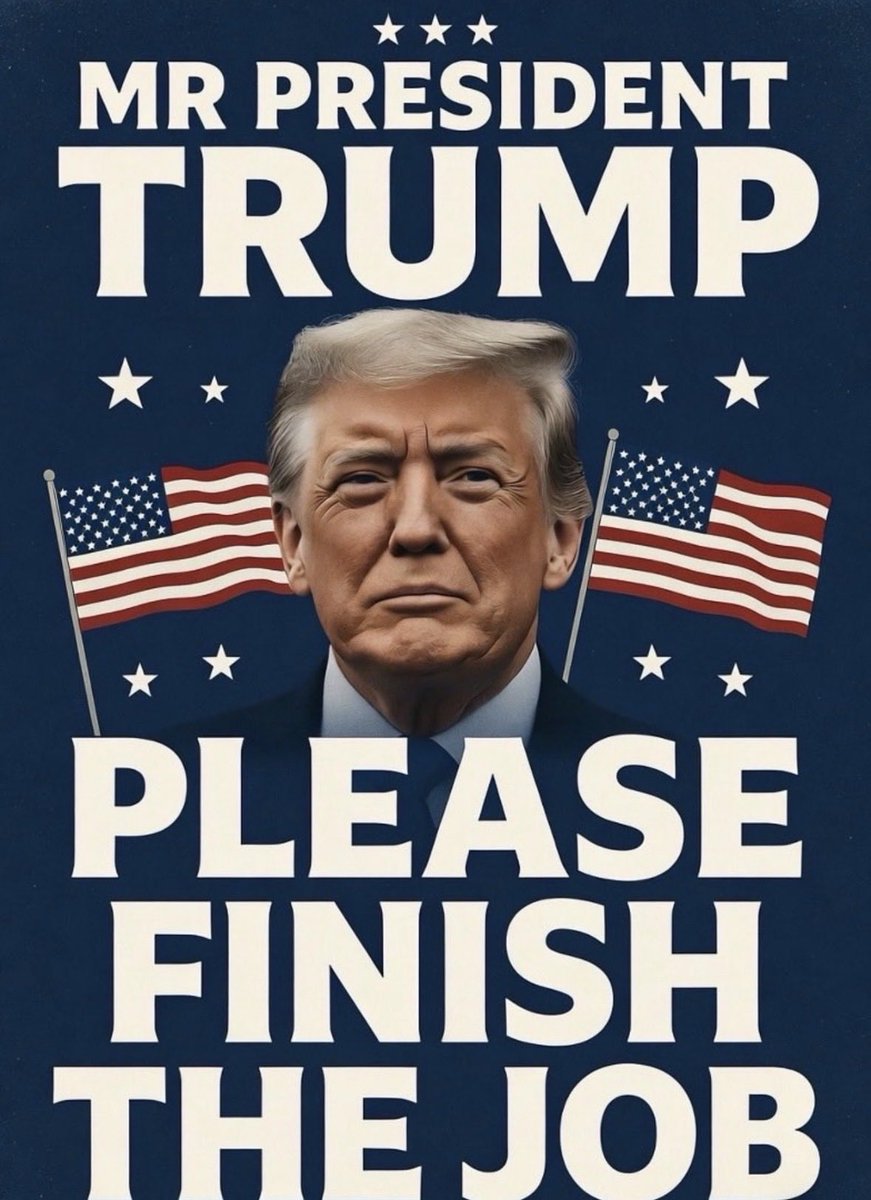 supermom_3rd's tweet photo. Mr. President! Please finish the job! Don't give the killers more time to execute and torture! Please finish the Ayatollah's regime!

#MIGA
#KingRezaPahlavi‌ 
#FinishTheJobMrPresident https://t.co/Xe9FSbxB6e
