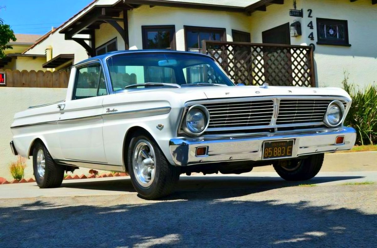 HappyMotorhead's tweet photo. Like ❤️ Love 🔥 or Leave ❌ this 1965 Ford Falcon Ranchero?
Half coupe, half truck, 100% “I’m only here for the vibes” energy 😂
#FordRanchero #ClassicCars #60sCool #LikeLoveLeave https://t.co/kUuCYTvt4d