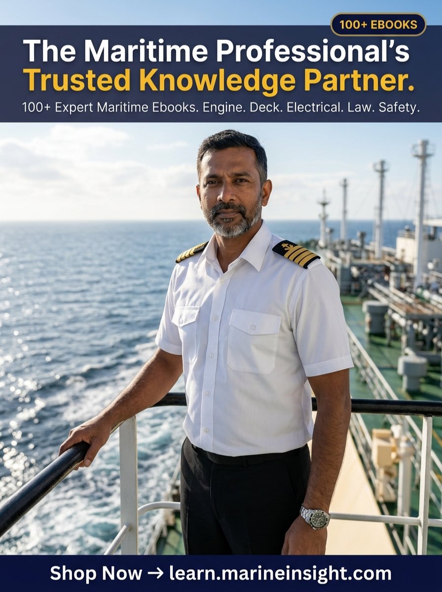 MarineInsight's tweet image. The maritime ebook library trusted by 100,000+ professionals. 📚

100+ titles written by maritime professionals with real sea time.

Access To All eBooks Here 👉 tinyurl.com/yc3edbr9

#seafarer #merchantnavy #maritime #marineer #marineengineer

#deckofficer #chiefengineer