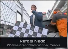 Rafael Nadal vai dar a bandeirada do GP de Miami