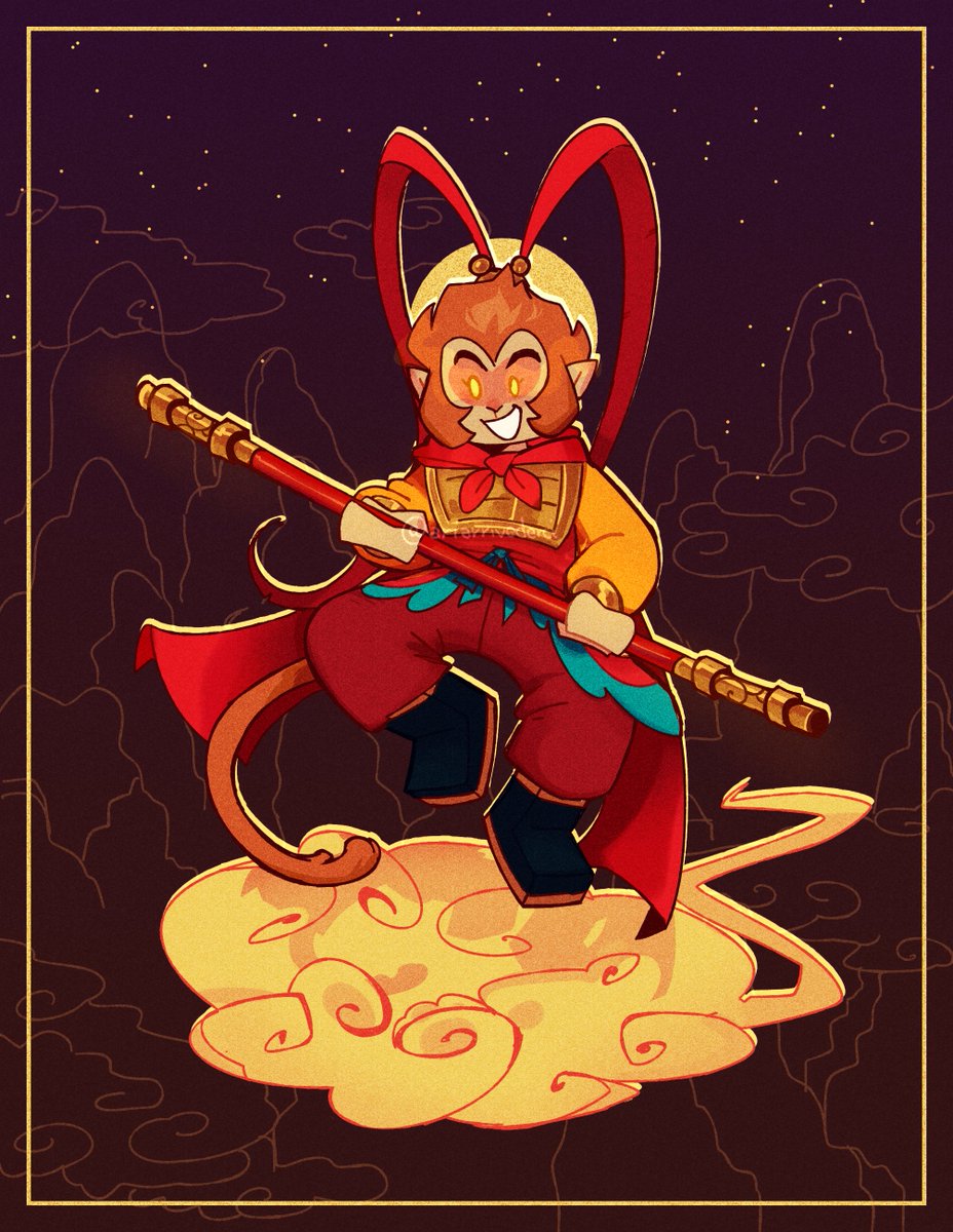 ariarrivederci2's tweet image. all evil seeing eyes
#monkiekid #lmk #sunwukong #monkeyking