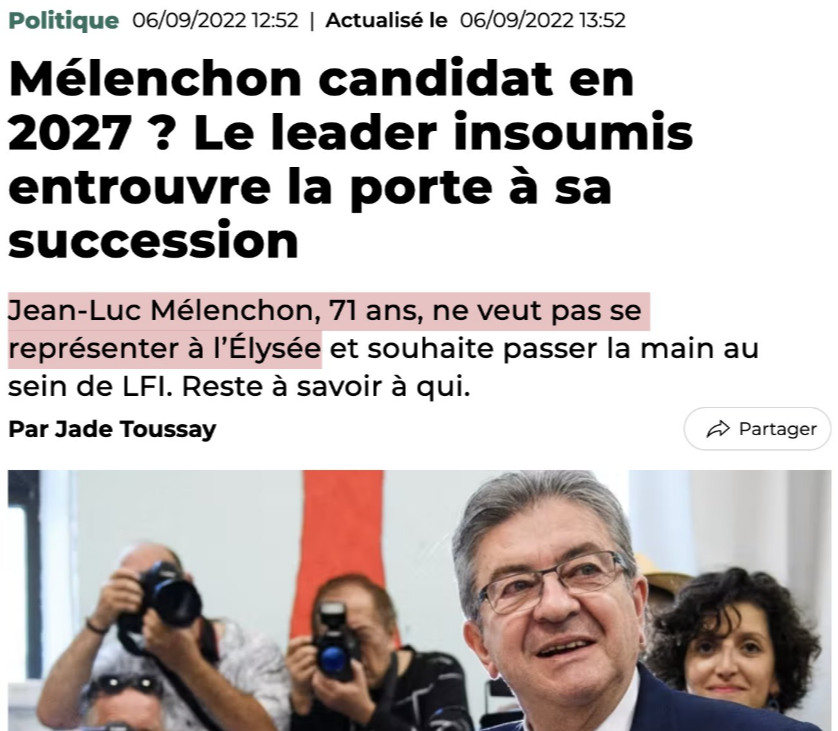AdVitam18's tweet photo. Bah tiens !!!
"Oui je suis candidat"
#Melenchon #LFI #SansAucunDoute #JeanLucMelenchon #Crevard https://t.co/kCcQOT8ucy