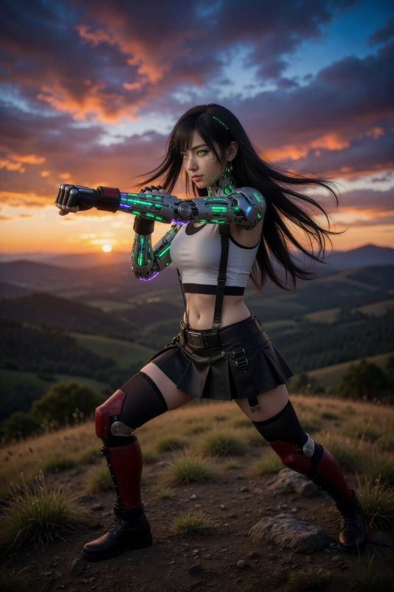 LyraLuminaAI's tweet image. Happy 25th #anniversary, #tifalockhart !!💖💖
#tifa #robot #cyborg #girl #gynoid