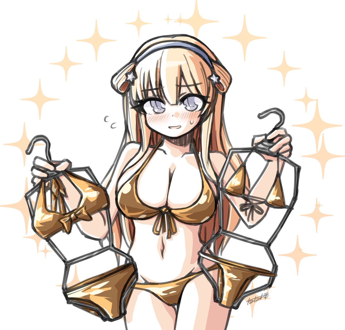 フレッチャー(艦これ) 「」|たた牌🀄のイラスト
