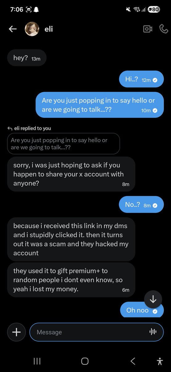 W1nnie_art's tweet image. Did I make a mistake by blocking this person? I heard about this scam

#scam #scammers #help #support