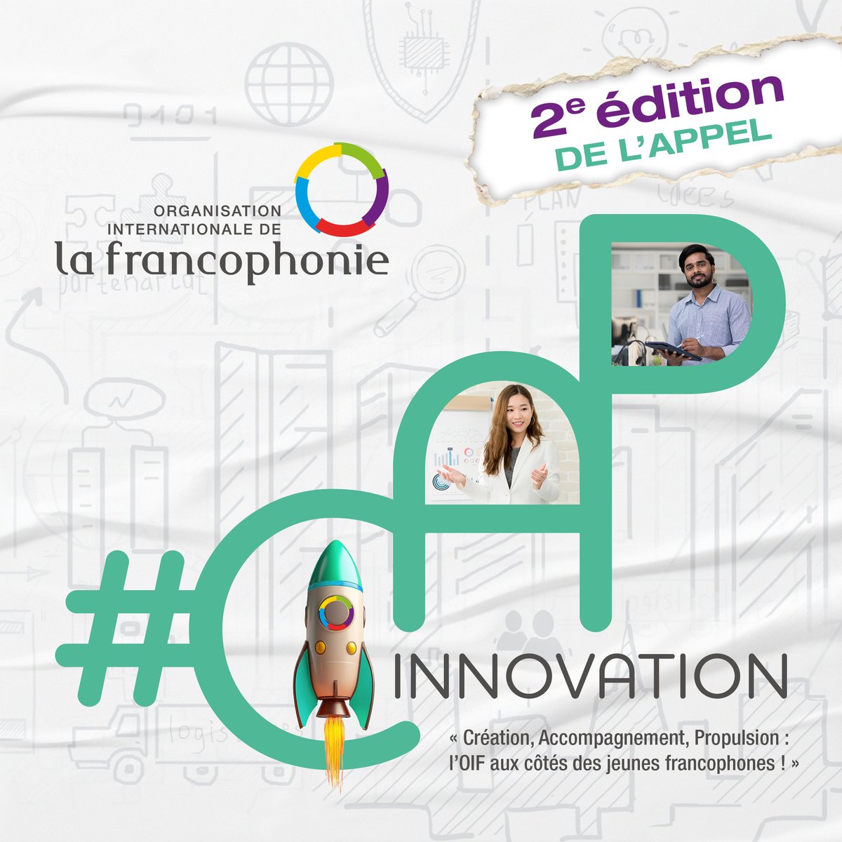 📢 Appel à projets #CapInnovation Vous avez entre 18 et 35 ans et portez ...