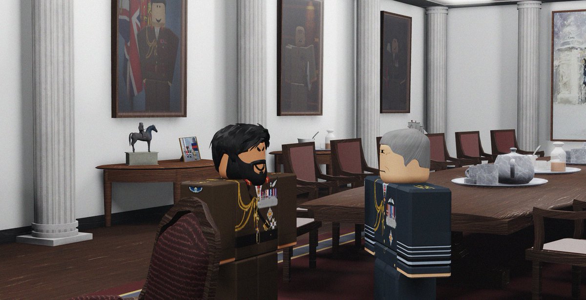 MODRblx_'s tweet photo. The Chief of Defence Staff received Air Chief Marshal ItsGaffa, who tendered his resignation as Chief of the Air Staff.  

After 4 years of service in the RAF, ACM Gaffa will be stepping down tonight to hand over the reigns to his successor.  

Read his statement below ⬇️ https://t.co/Hjef5L9kUW
