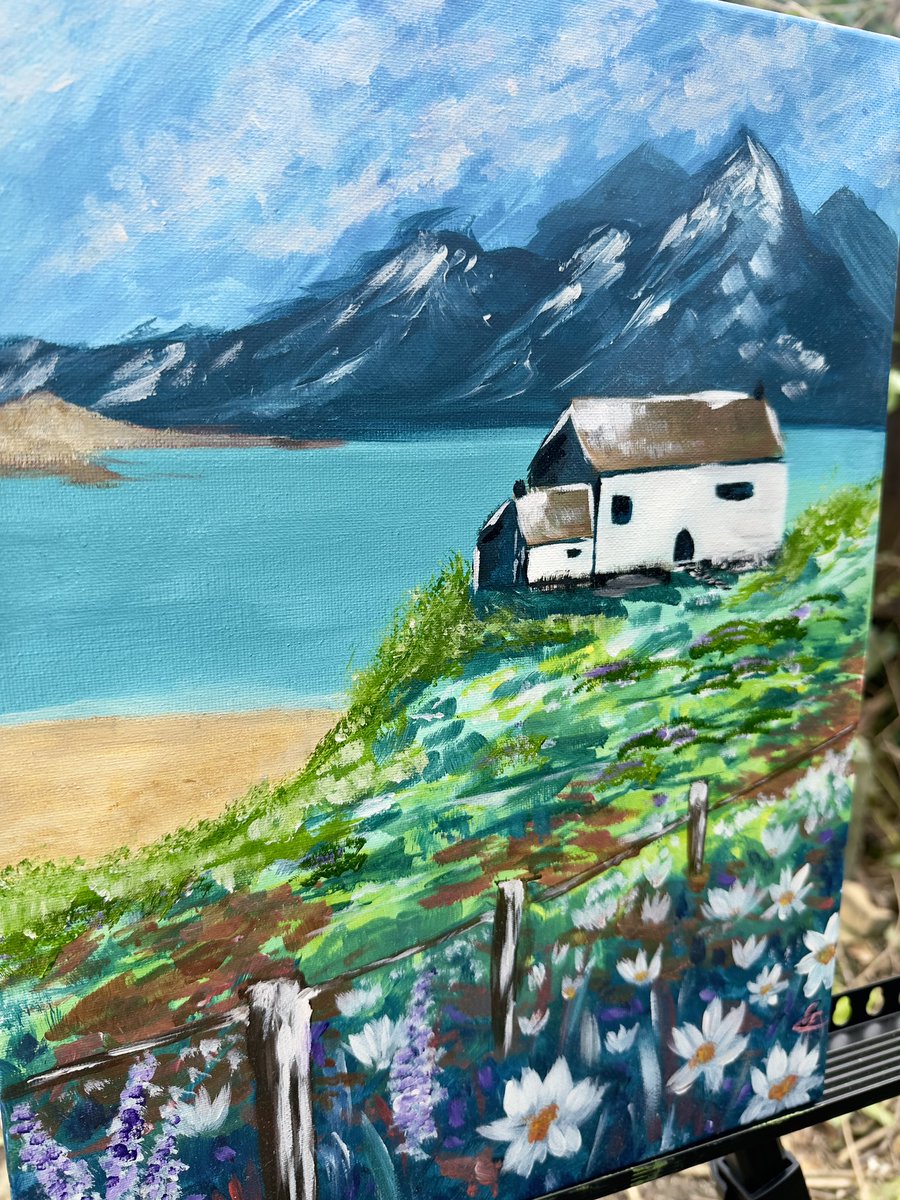 GaiaCarigi's tweet image. ~ “ coastal dreams “ 🌼
Dimension: 41.0X22.0 cm 
Technique: acrylic on canvas ~ 

~ “coastal dreams” 🌼 
Dimensione: 41.0X 22.0 cm 
Tecnica: acrilico su tela 
#art #artist #landscape #london #acrylicpainting