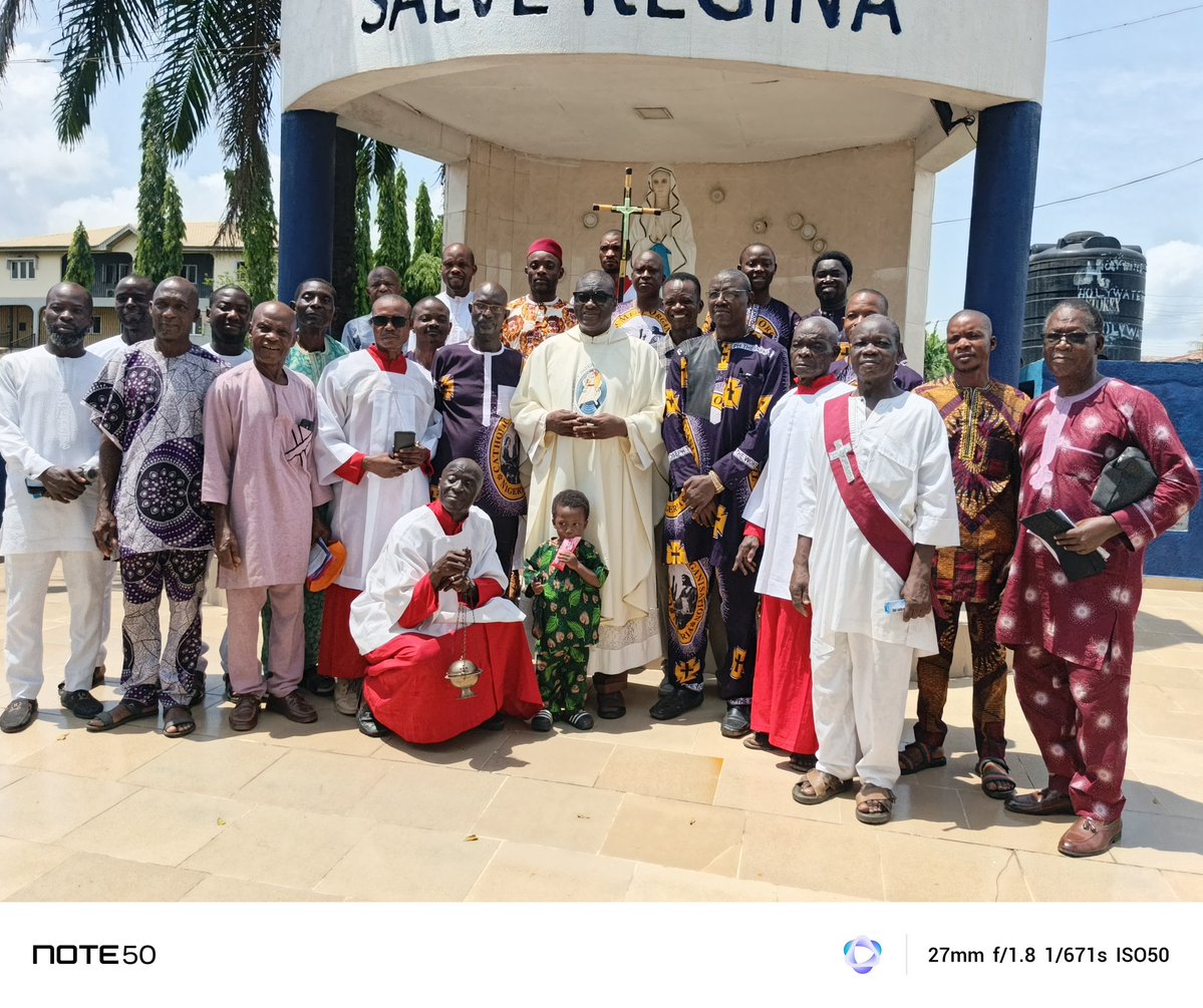 muhyii4real's tweet image. Earlier today at the Father's Day celebration 2026 at Our Lady of Perpetual Help Catholic Church, Lade, Ibadan. 

Happy Father's Day.

#FathersDay
