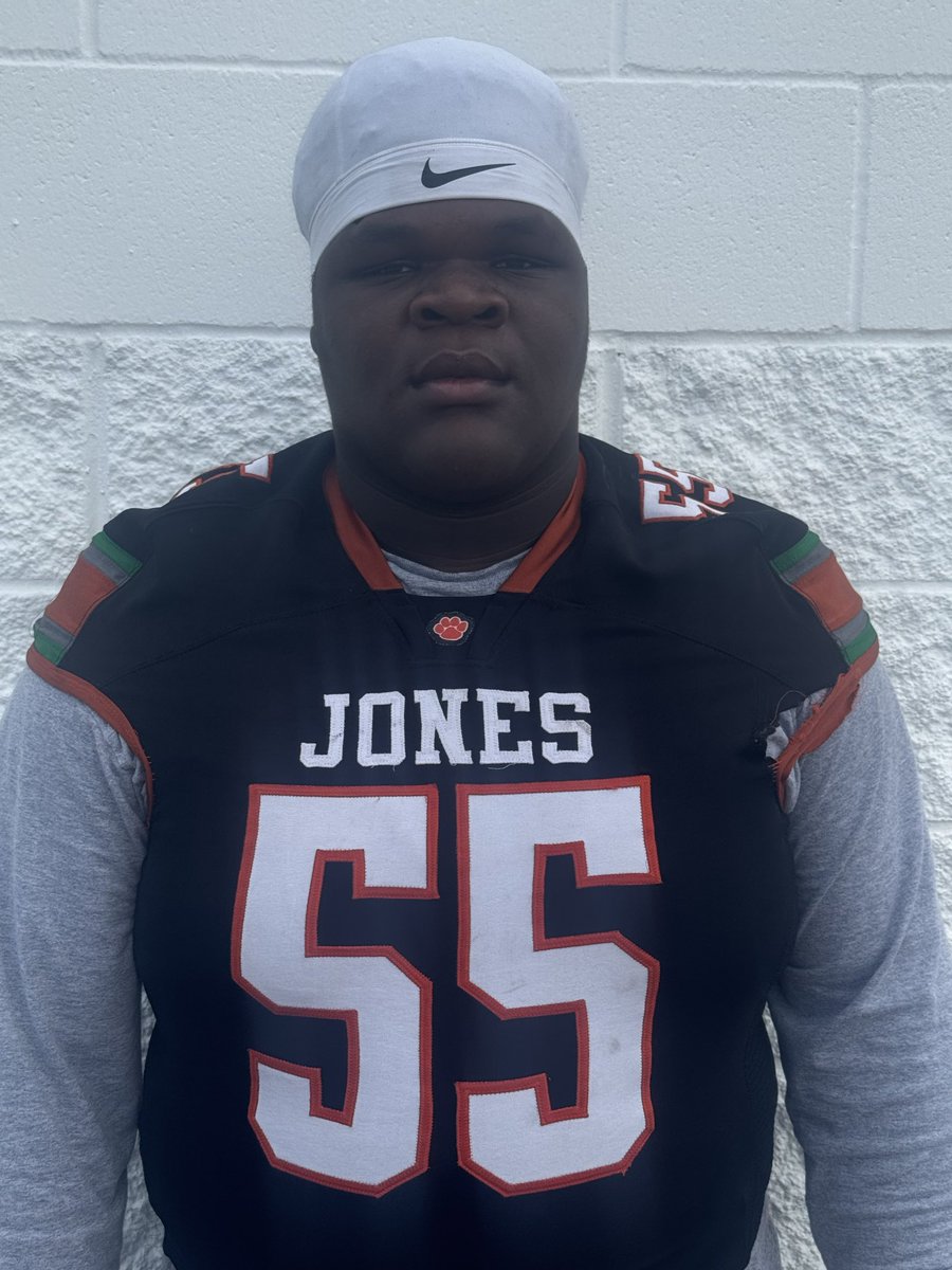 JonesHSFootball's tweet photo. @DajourWebb58 

Welcome to the Jungle!!
@OS_ChrisHays 
@JonSantucci 
@football305407 
@ZBlostein247 
@247recruiting https://t.co/QRF4Xp355v