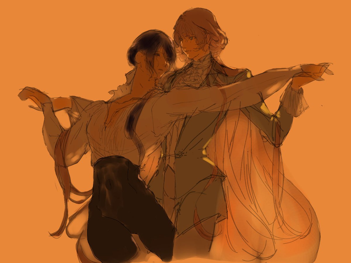 STbuer0202's tweet image. Last Dance #oc #procreate #art #sketch