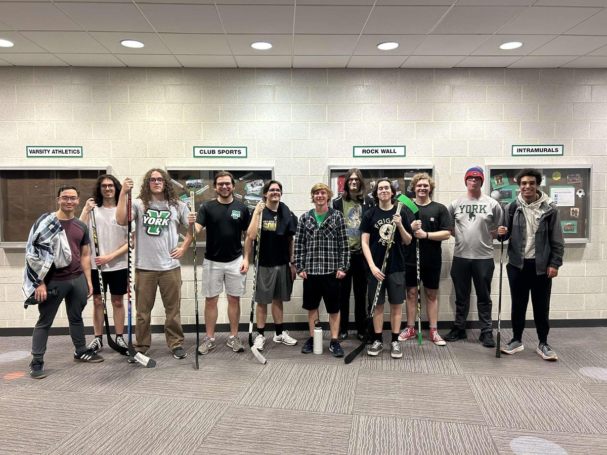 ipod044_'s tweet photo. Be a fan: I've been playing intramural floor hockey every spring that they've offered it
#SPM230 #YCPhunt https://t.co/vqMlFBh7Ri