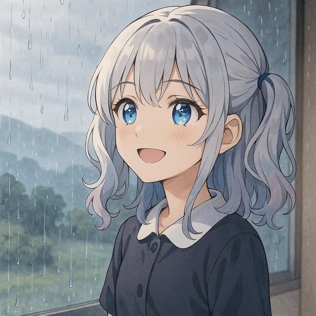 kerokero1023's tweet image. +.(ﾉ*･ω･)ﾉ♡ฺ*.ｵﾊﾖｵｫｫ☆ﾟ･:*♡😊🐸🌅☔️
グンマー帝国は雨降ってますケロ🐸😊
今日も良い1日をお過ごしくださいね♪
#GPT4 #AIイラスト