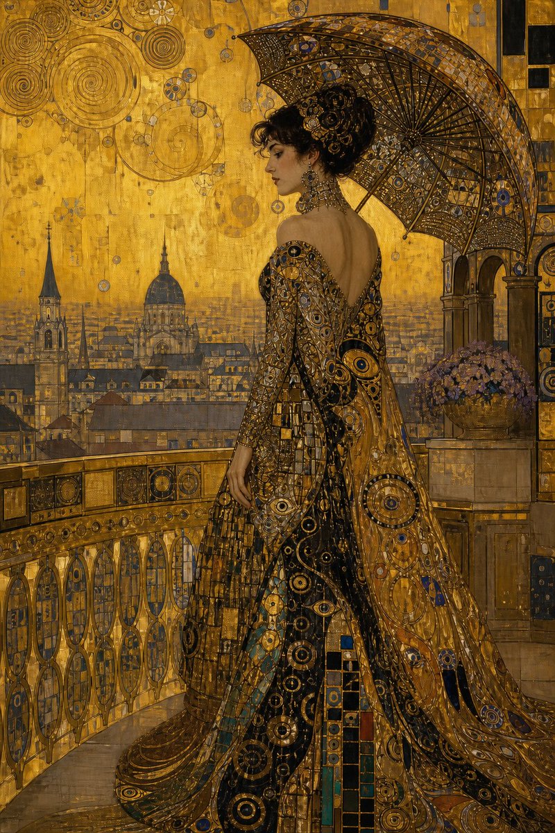 Sealine752's tweet image. QT Something GOLD
Klimt influence in GPT 2.0 
TFTT @CreativeAatif 
Couple other variations here: 
budgetpixel.com/p/32590