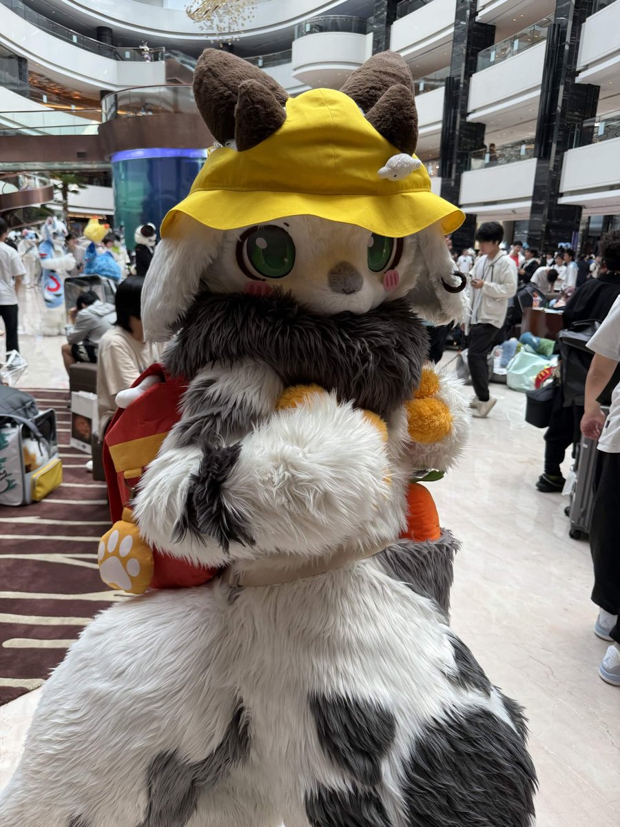 先に香港に帰りましたQAQ皆また会うね
先回香港了QAQ～各位下次見
📸:<a href="/SmoothieNoIce/">普洱｜Flexolk</a>
#HIFURRY #你好獸聚 #FursuitEveryday