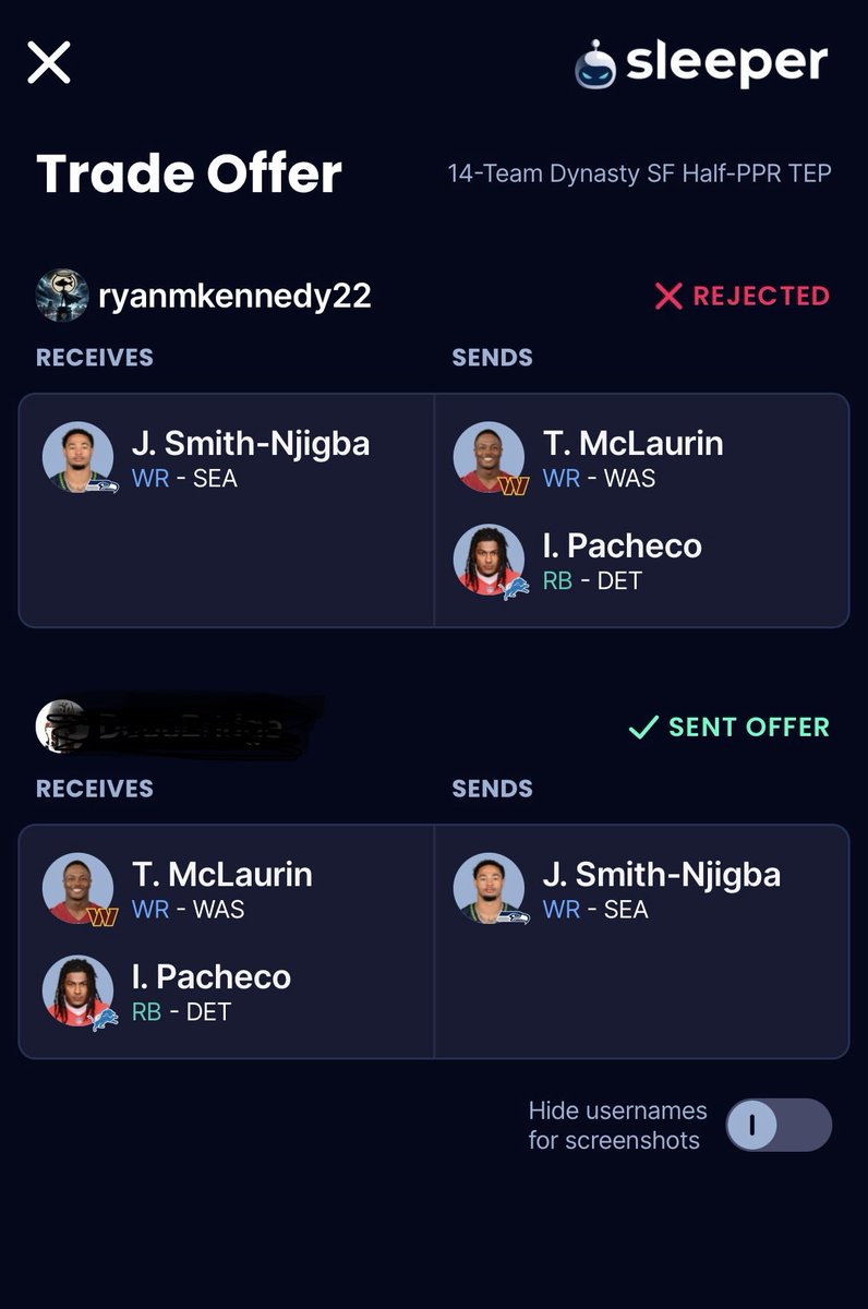 RyanKennedy_22's tweet image. Looking back on old trades is always a fun pastime of mine. You win some, you lose some. This one I lost big time 🤦‍♂️ #FantasyFootball
