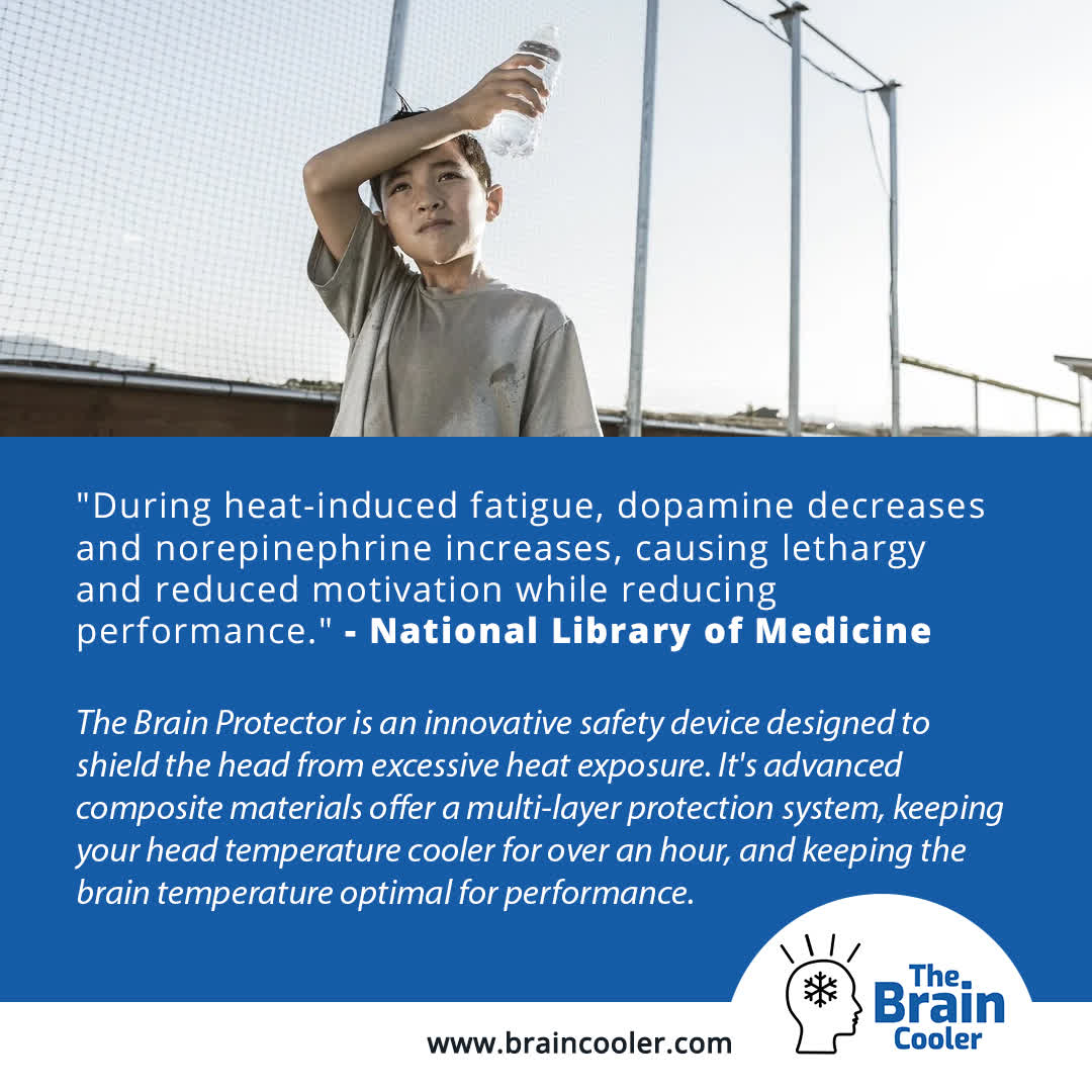 thebraincooler's tweet image. During Heat-Induced Fatigue...
LEARN MORE... thebraincooler.com

#brainprotection #athleteprotection #safety #soccer #baseball #football #flagfootball #cycling #running #lacrosse #pickleball #tennis