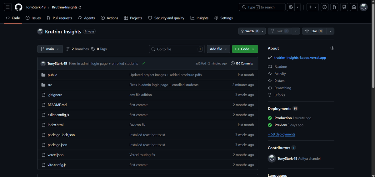 iamaditya_3's tweet image. Day 84 of #100DaysOfCode 🚀

Internship:

Mentor login + protected routes
Mentor dashboard + AWS image upload persistence
Notice system for mentors
Assignment flow with PDF upload &amp;amp; batch sharing

Lots of debugging, but got it working

Only attendance &amp;amp; projects pages left!