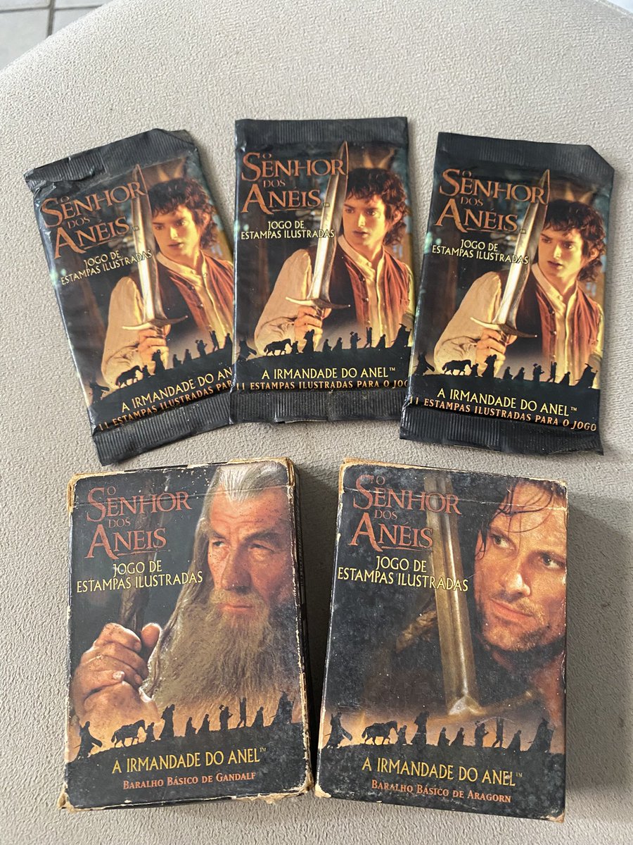 Lyon_Cesar's tweet image. Quanto eu pegaria se resolvesse vender essa raridade? #lordoftherings #senhordosaneis