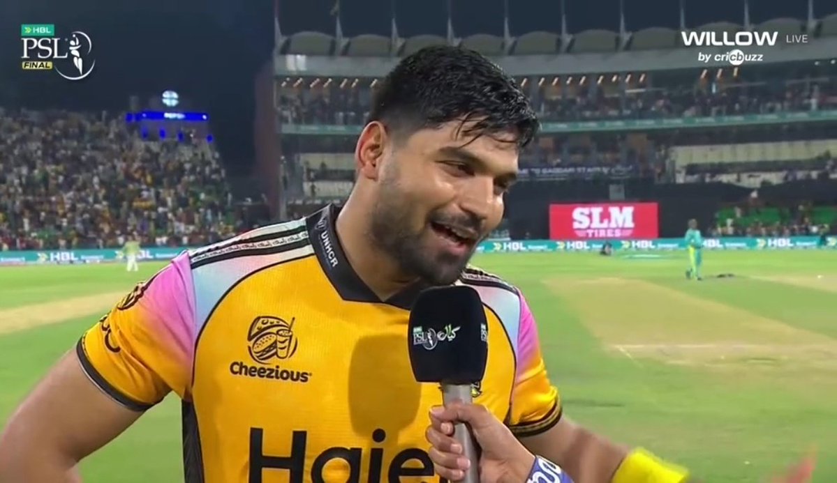 Abdul Samad said, "I myself told Misbah bhai that I would go out to bat. He said, ‘Think it through,’ and I replied, ‘I’ll go and get it done.’"