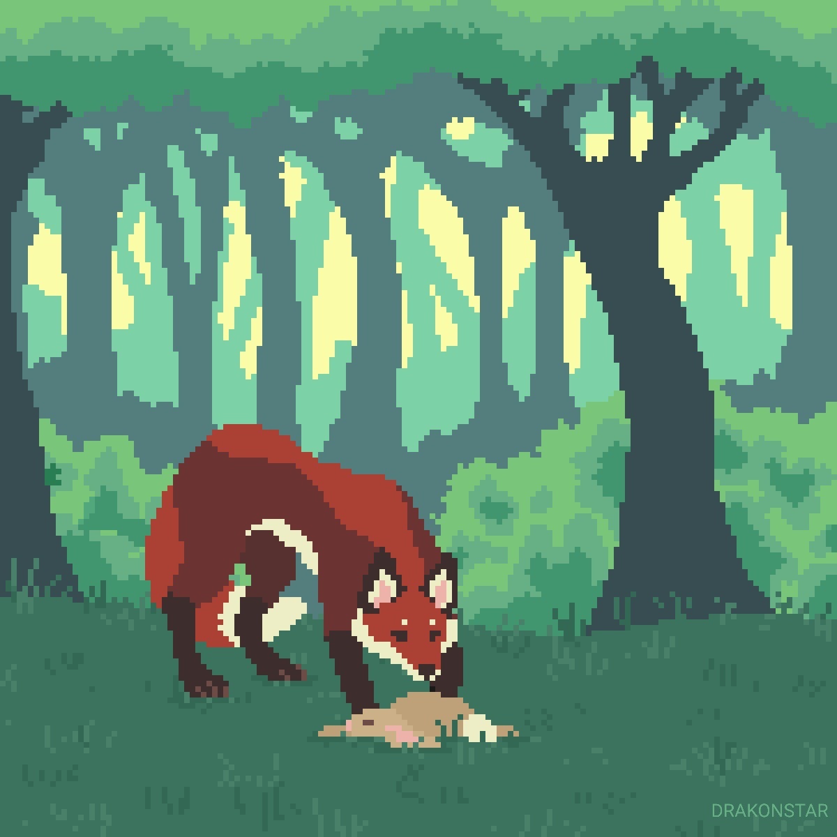 drakkonstar's tweet image. (2018) some ancient pixel art i made

#arttwt #pixelart