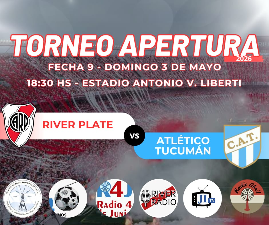 Riverradior4j's tweet photo. @RiverPlate 🆚 @ATOficial | En el plano nacional. | ✍🏻 @MAReverdito
https://t.co/daGOOJQk6r https://t.co/VH9L3cwxC0