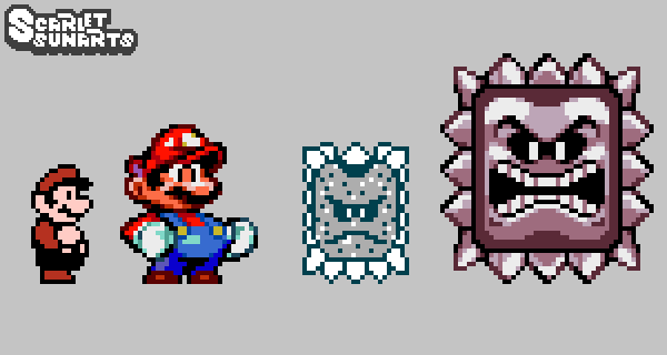 ScarletSunArts's tweet image. #Mario #Pixelart