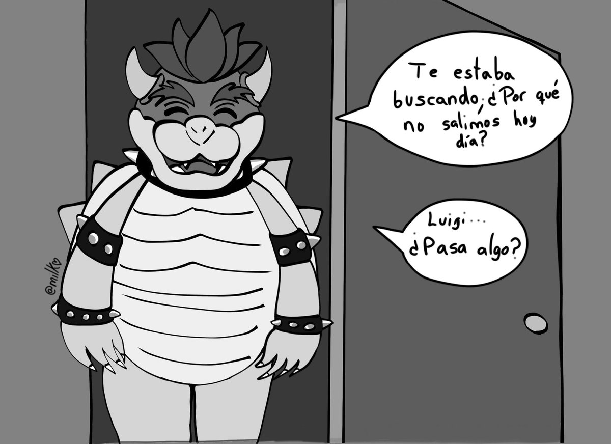 ney_miel18's tweet photo. He tenido abandonado este pequeño cómic #bowluigi #bowser #luigi #bowuigi #bunny https://t.co/tTyXkHT9sZ