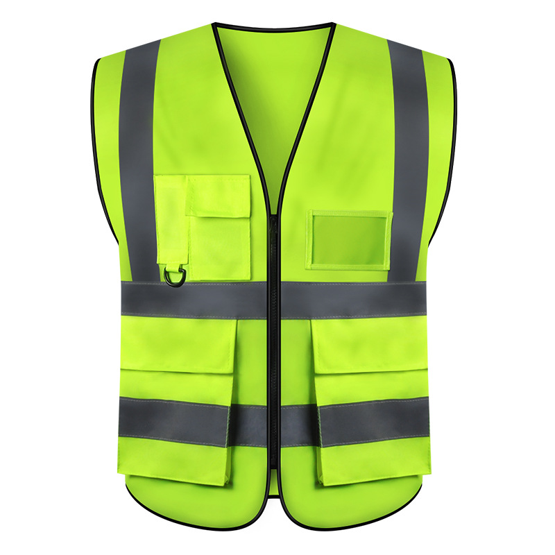 Anchang250825's tweet image. Stay safe and stylish on the job with our Orange Green Reflective Construction Workwear Safety Vest! 🦺 Perfect for visibility and comfort, it’s got pockets for all your essentials. #SafetyFirst #Workwear #ReflectiveVest