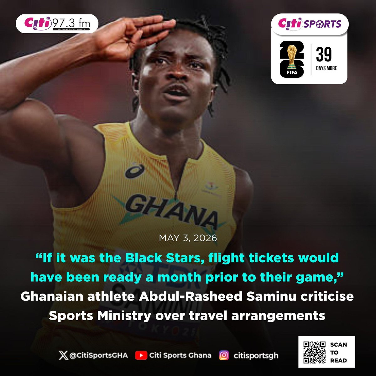 kobbyprinceton's tweet photo. I don’t why some people get defensive because Blackstars is mentioned here. Saminu and co are our senior athletes so if they compare their treatment with the footballers who have achieved nothing in the last 40 years, it is right. https://t.co/s7mEKxquhv