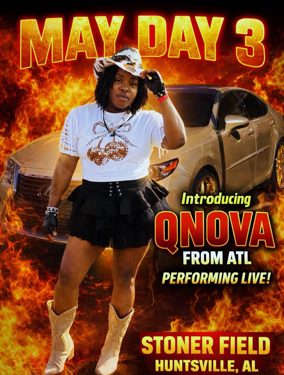 EllisonQnova's tweet photo. CAR SHOW &amp; FESTIVAL

Tomorrow!!! From the CITY to Huntsville, Alabama! Me and the team is taking that trip to vibe, and for me to leave a great impression on stage and introduce myself! 😎🏆💫

#qnova #qnovakain #music #highlight #reels #huntsvillealabama https://t.co/4UVKf0dubE