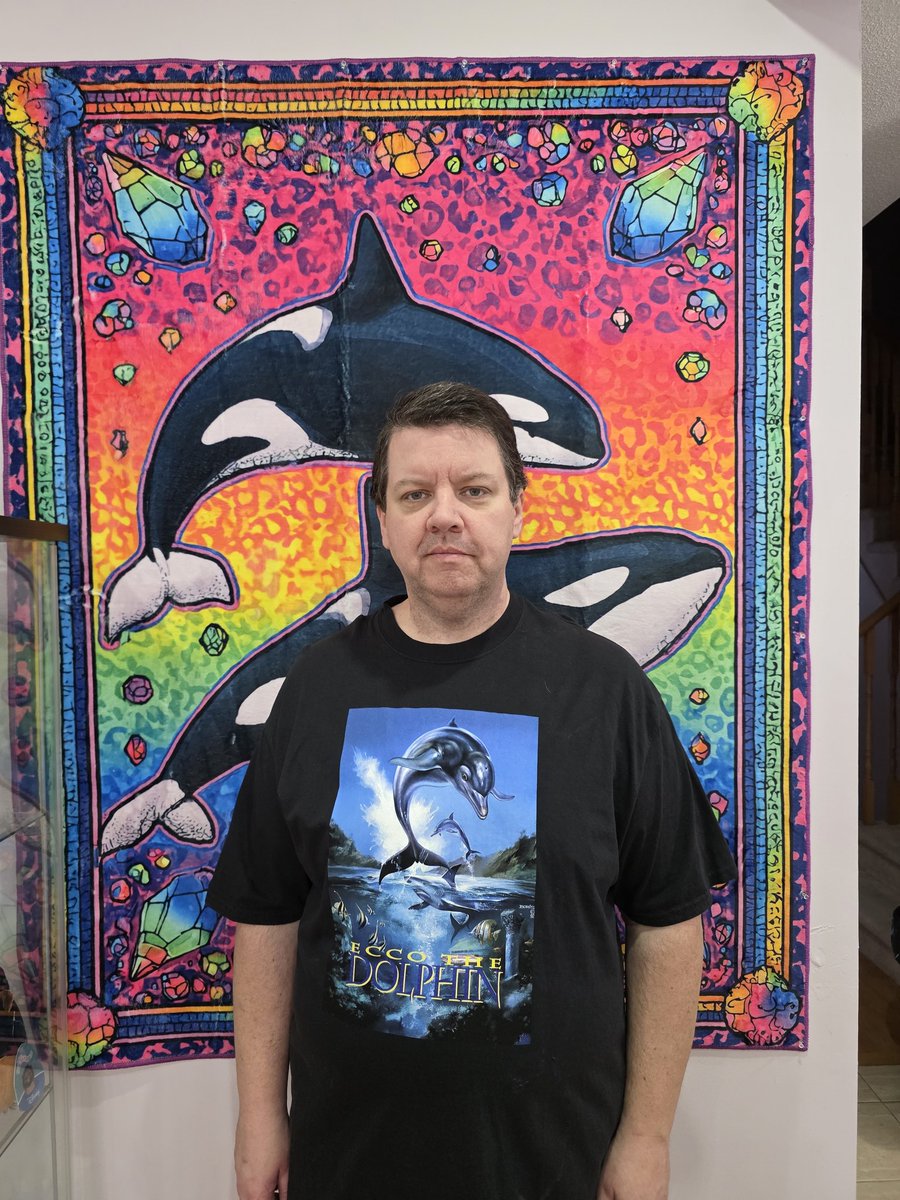 4Scarrs_Gaming's tweet photo. Huge shout out to A&R Atelier, the dev team of Ecco the Dolphin for these amazing Ecco the Dolphin t-shirts.
My wife and I are big fans of the series and are excited for Ecco the Dolphin: Complete.
The world needs Ecco the Dolphin!
#eccothedolphin #aratelier #sega #ecco
@EccoDolphinGame
@edannunziata
